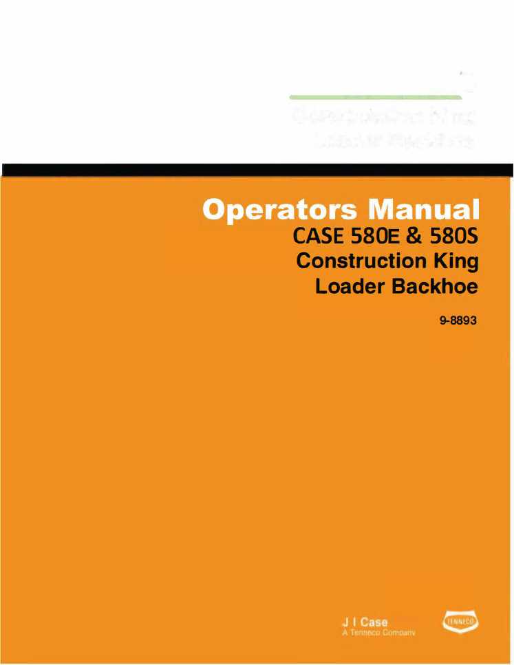 case 580e parts diagram