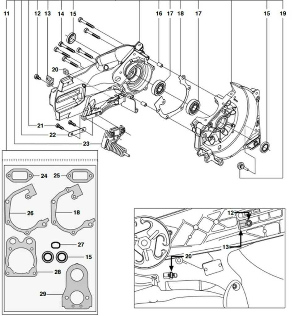 husqvarna k760 parts diagram