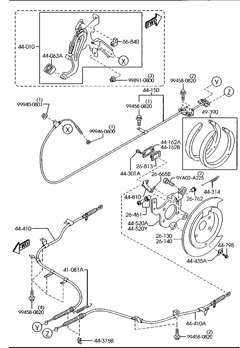 2008 mazda cx 9 parts diagram