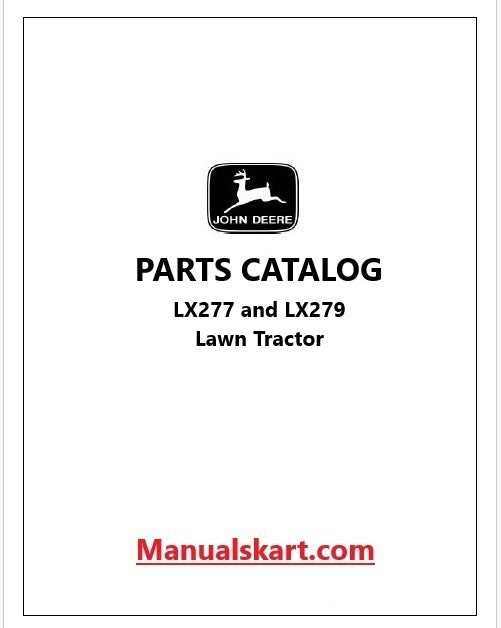 lx277 john deere parts diagram