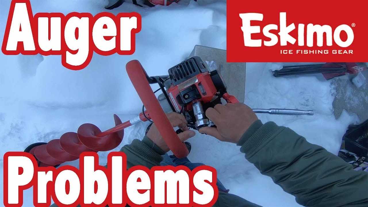 eskimo ice auger parts diagram