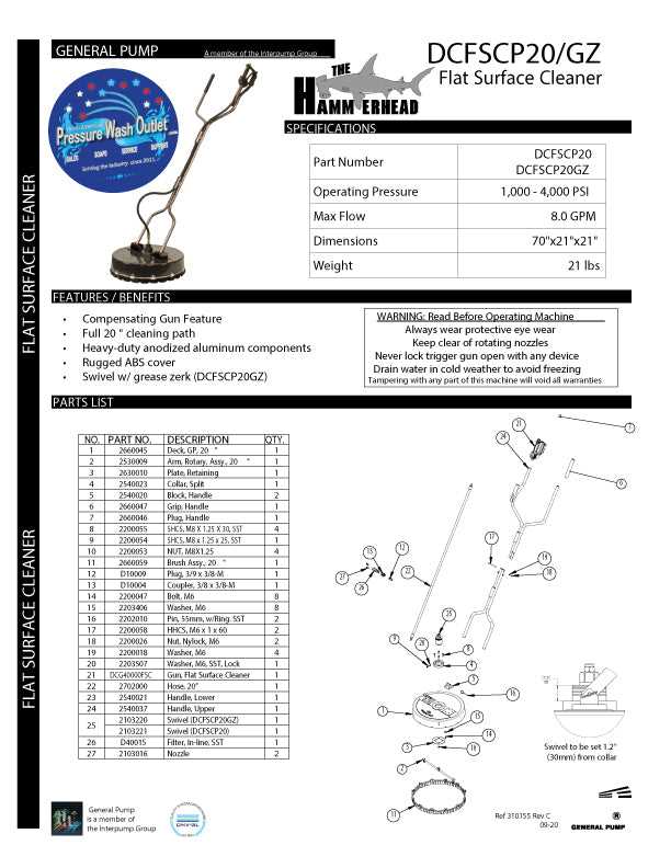 general pump parts diagrams