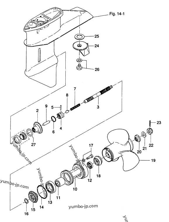 outboard motor parts diagram