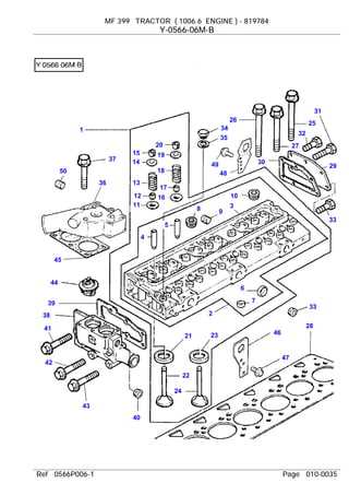 massey ferguson 399 parts diagram