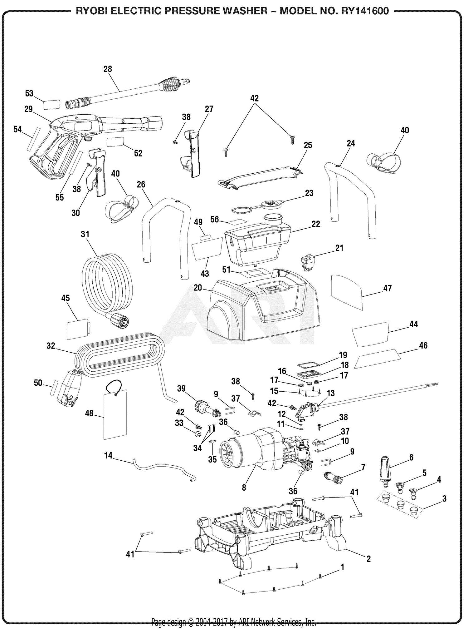 general electric washer parts diagram