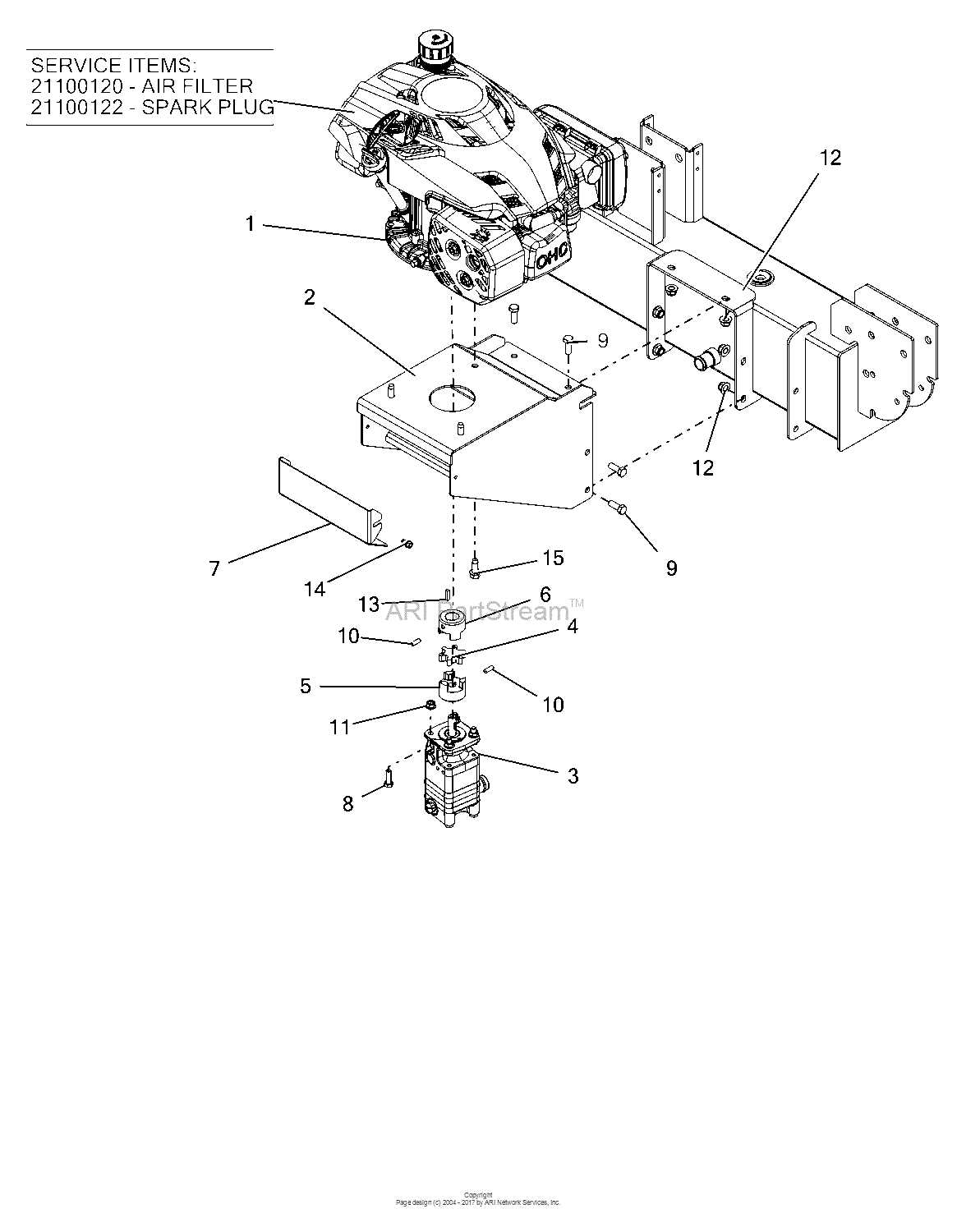 champion log splitter parts diagram