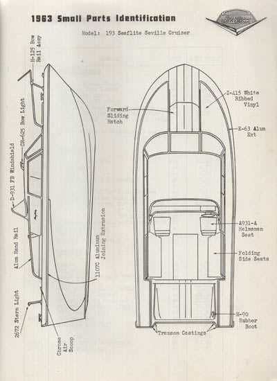 grady white parts diagram