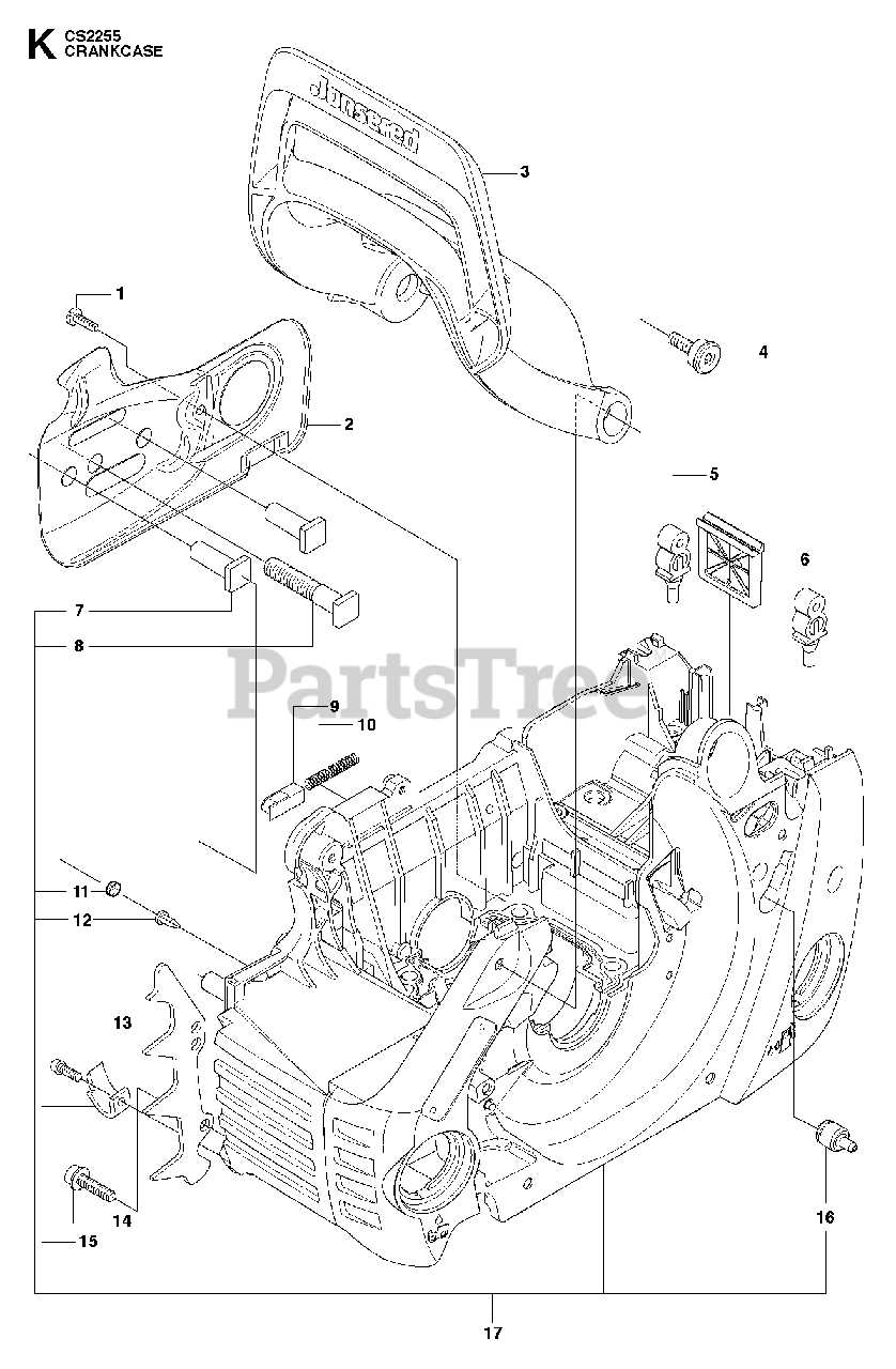 jonsered 2255 parts diagram