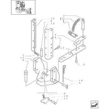 john deere 4020 3 point hitch parts diagram