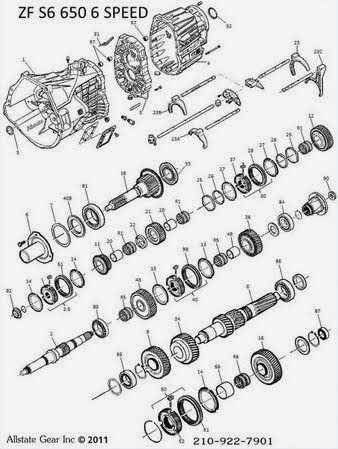 ford t5 transmission parts diagram