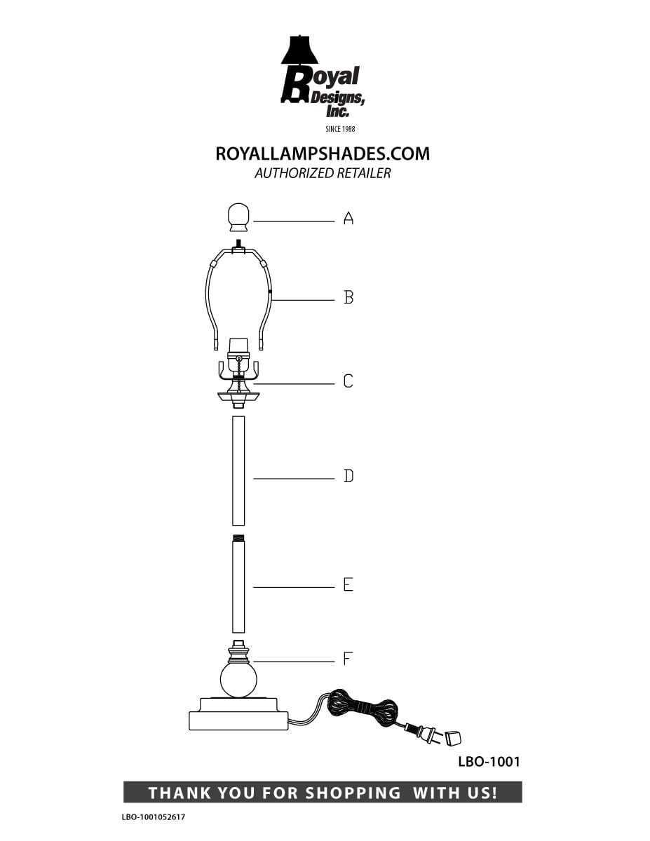 oil lamp parts diagram