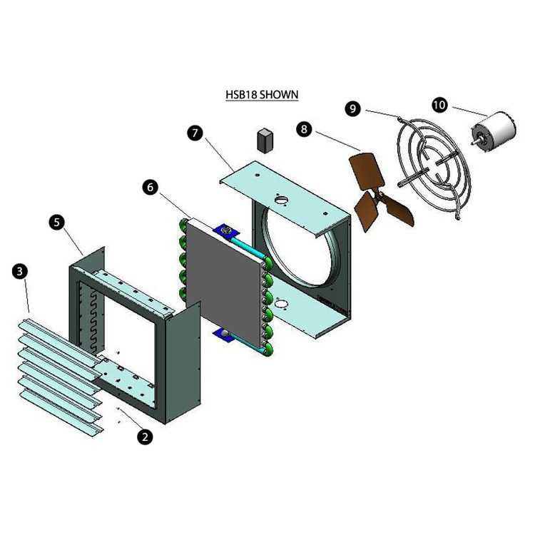 modine heater parts diagram