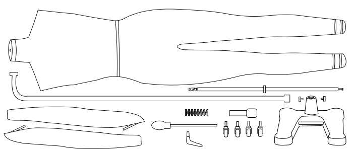 parts of a dress diagram