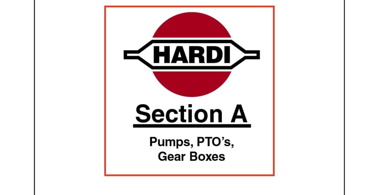 old hardi sprayer parts diagram