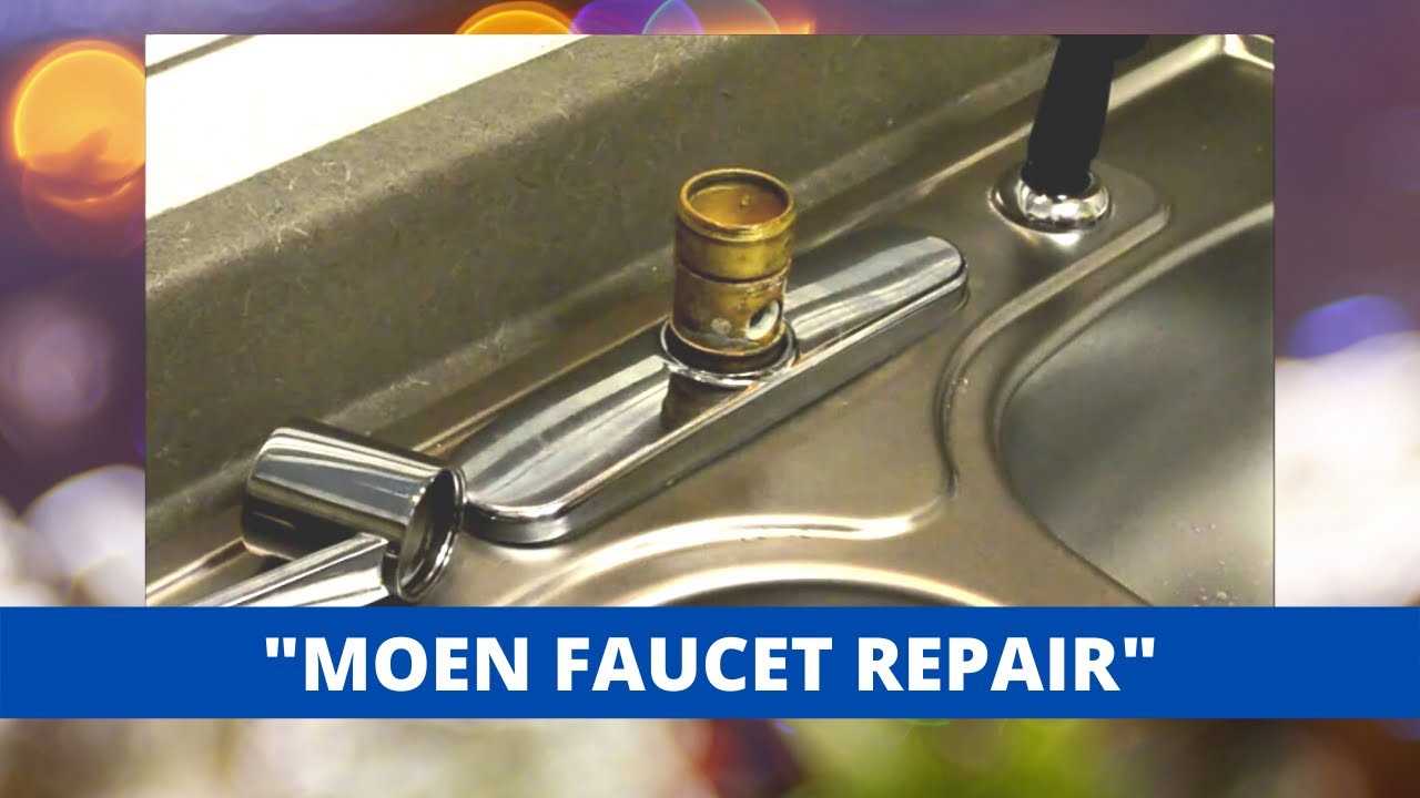 old moen kitchen faucet parts diagram