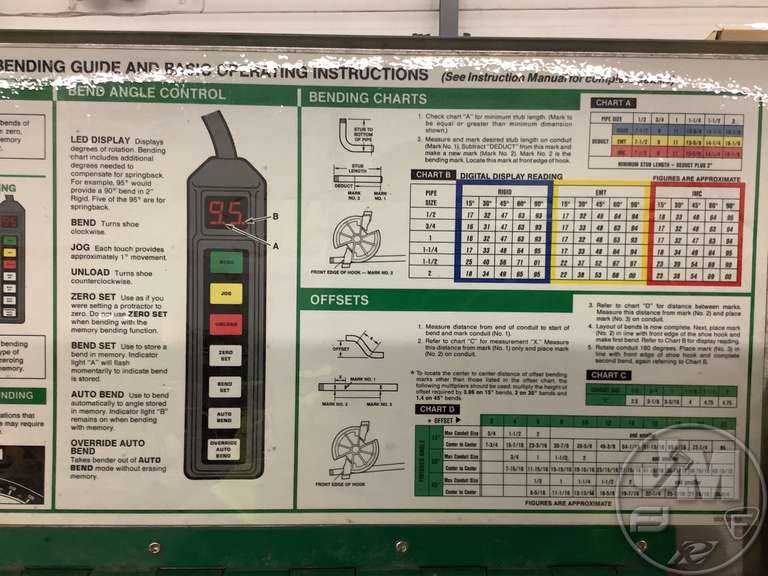 greenlee 555 bender parts diagram