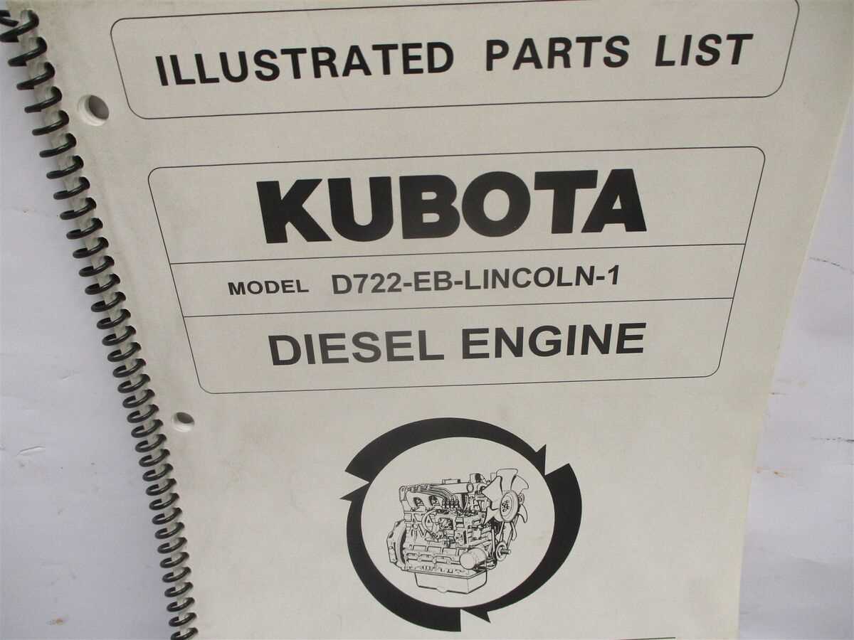 kubota d722 engine parts diagram
