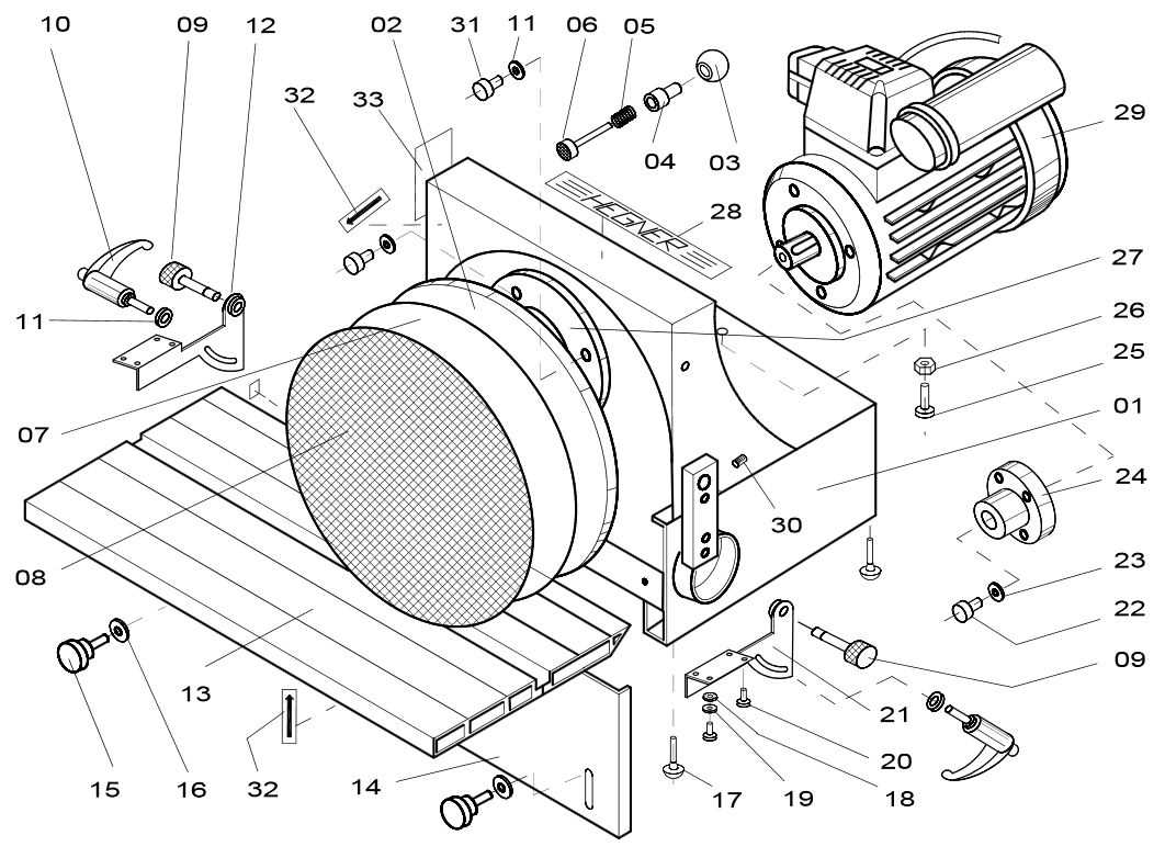 hegner scroll saw parts diagram