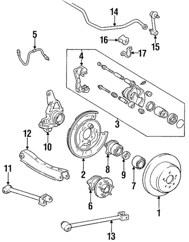 celica parts diagram