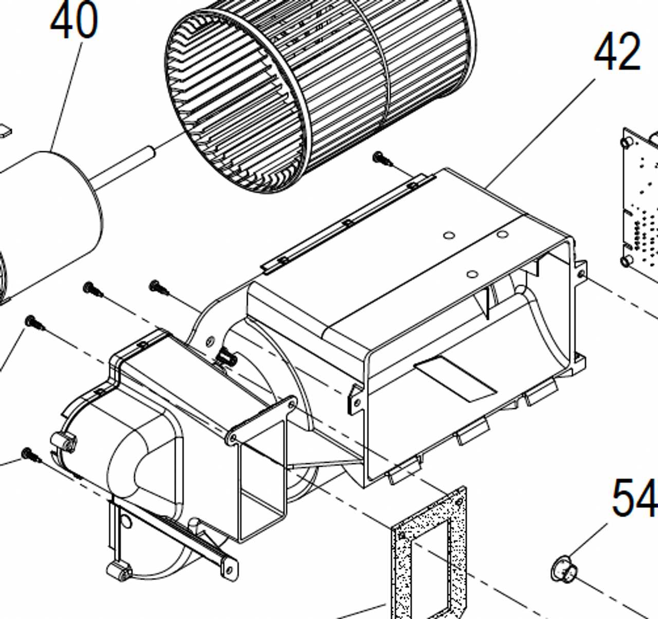 diagram of furnace parts