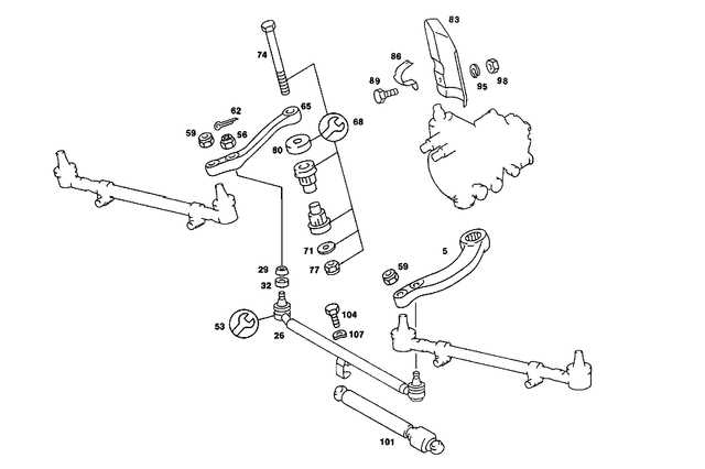 mercedes 380sl parts diagram