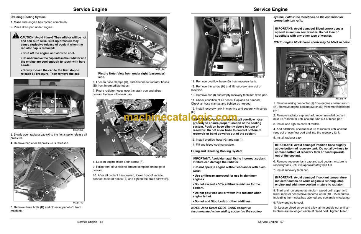 john deere gator 855d parts diagram