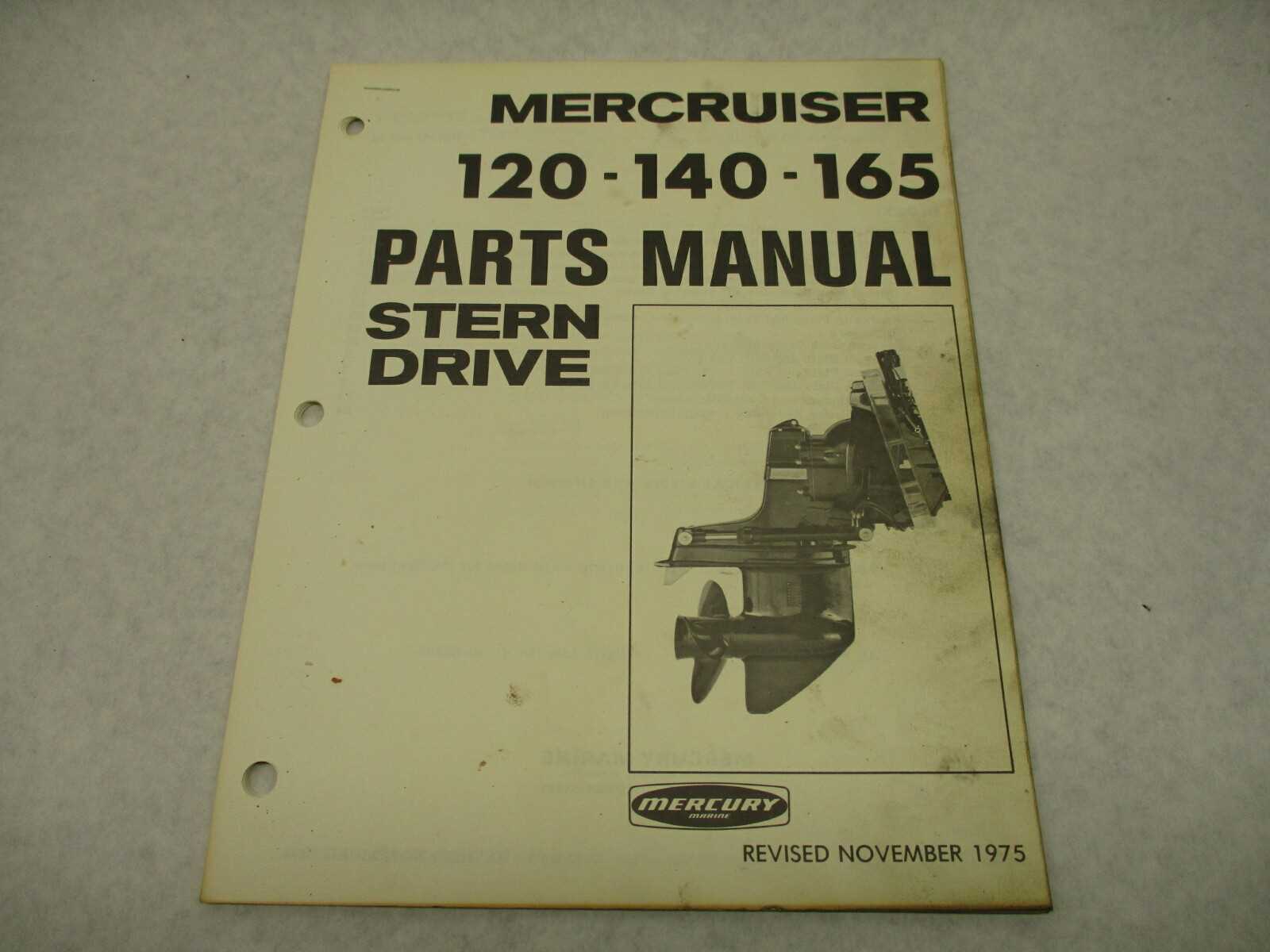 mercruiser 165 parts diagram