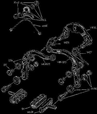 bicycle brake parts diagram