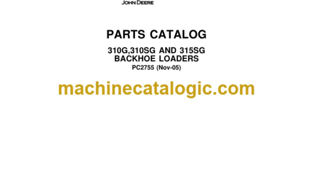 john deere 310sg backhoe parts diagram