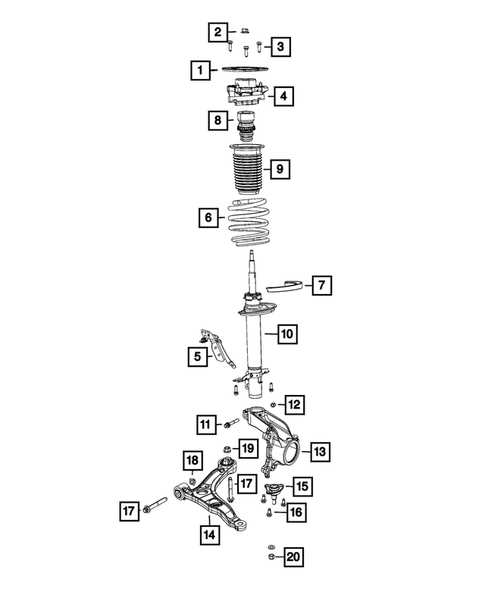 dodge 3500 front end parts diagram