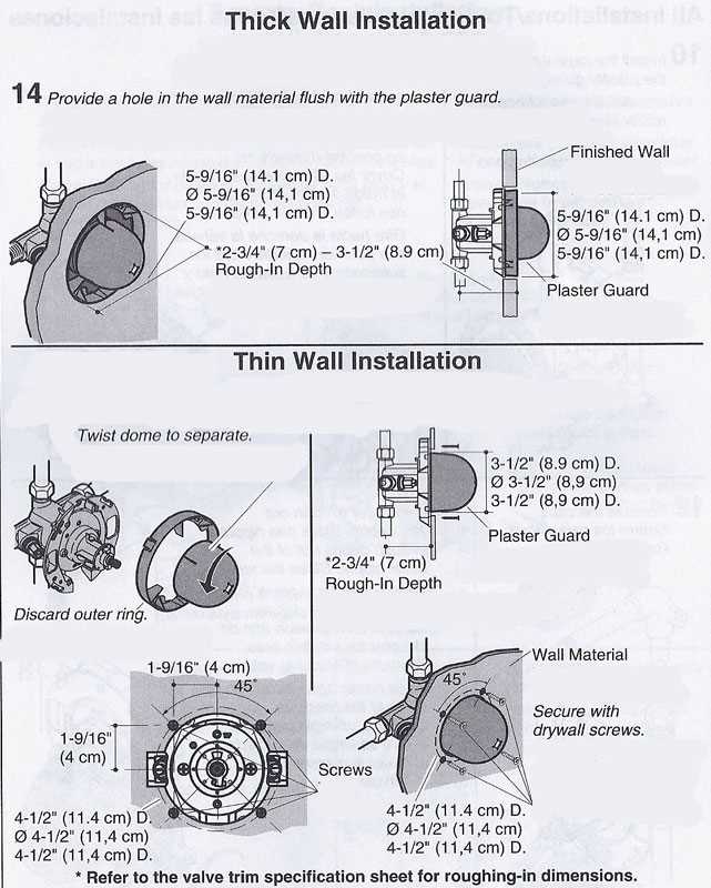 kohler shower valve parts diagram