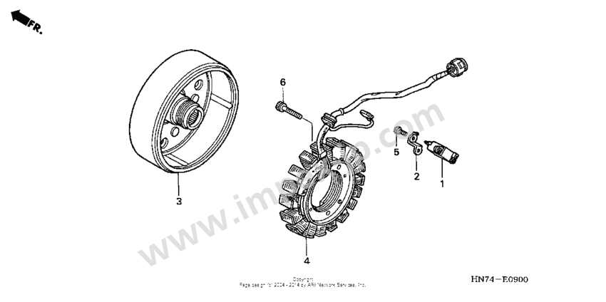 2004 honda rancher 400 parts diagram