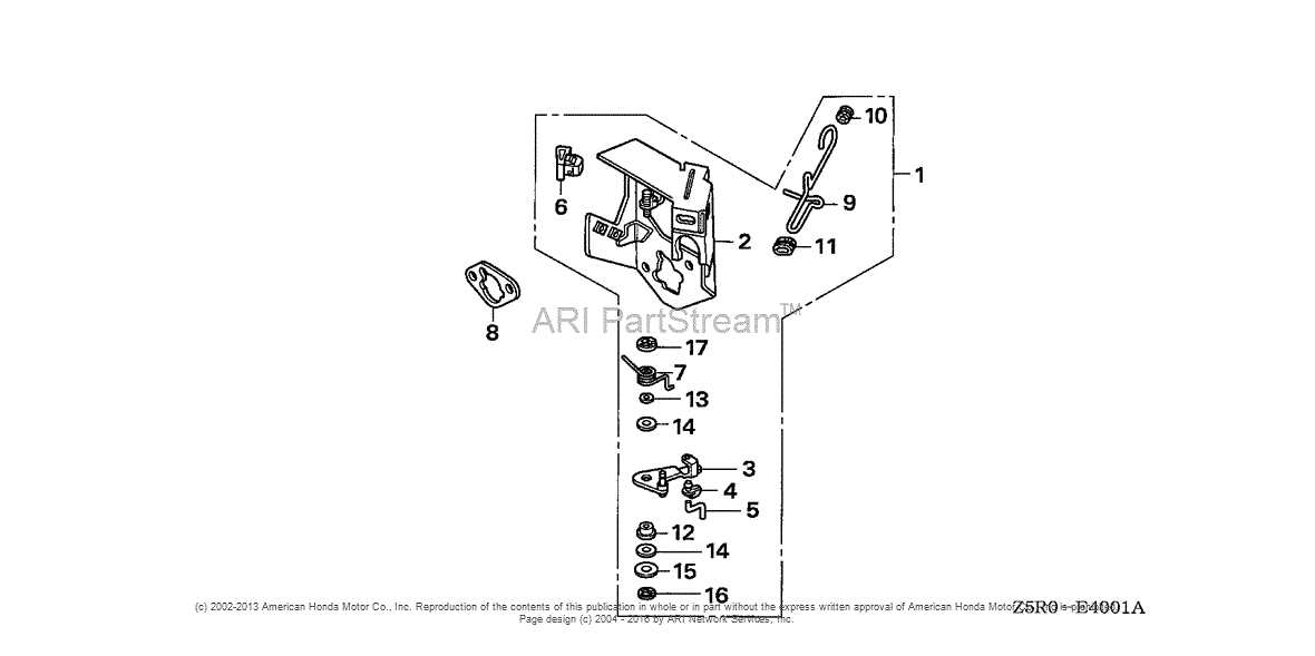 honda gx390 parts diagram