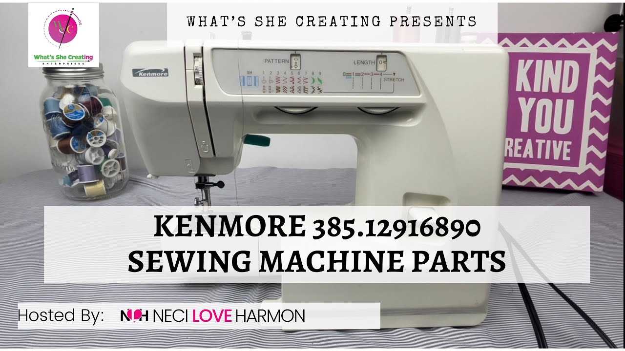 kenmore 385 sewing machine parts diagram