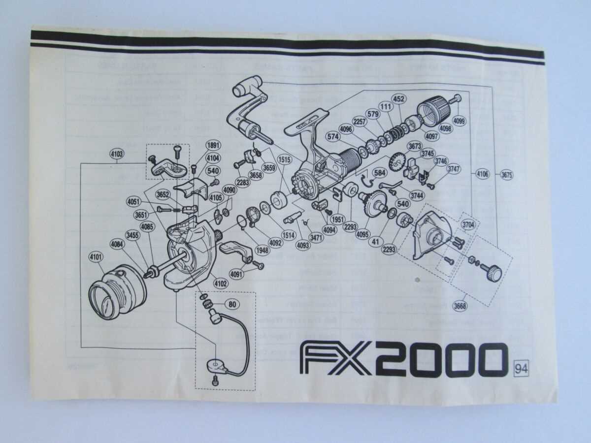 baitcaster parts diagram