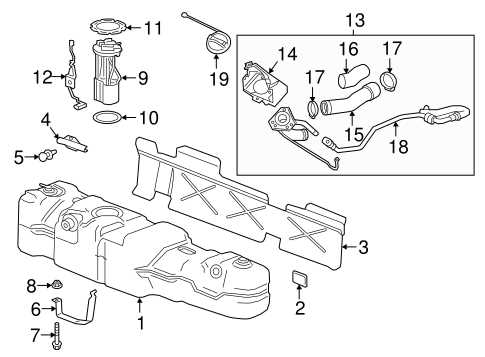 chevy express parts diagram