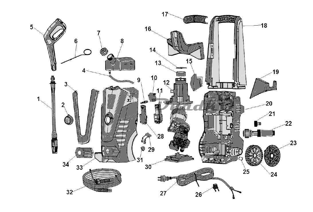 bissell revolution pet pro parts diagram