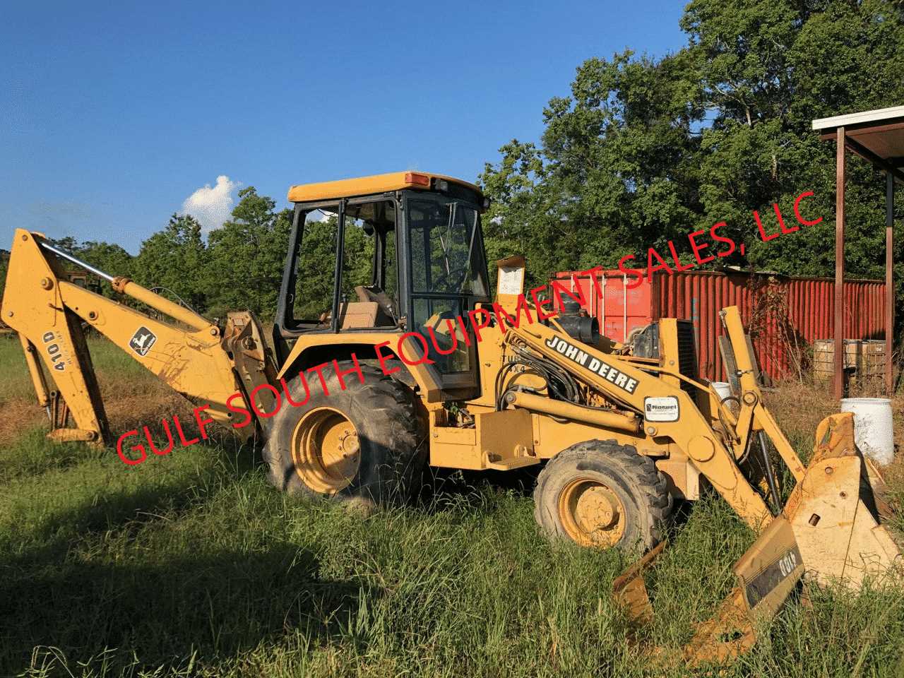 john deere 410d backhoe parts diagram