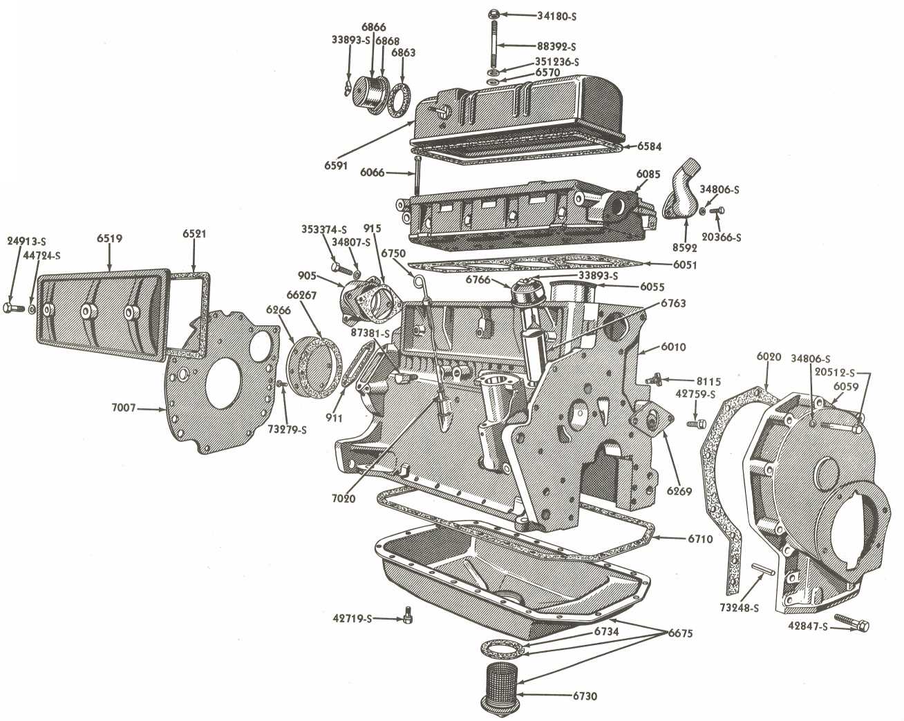 parts diagram ford 8n