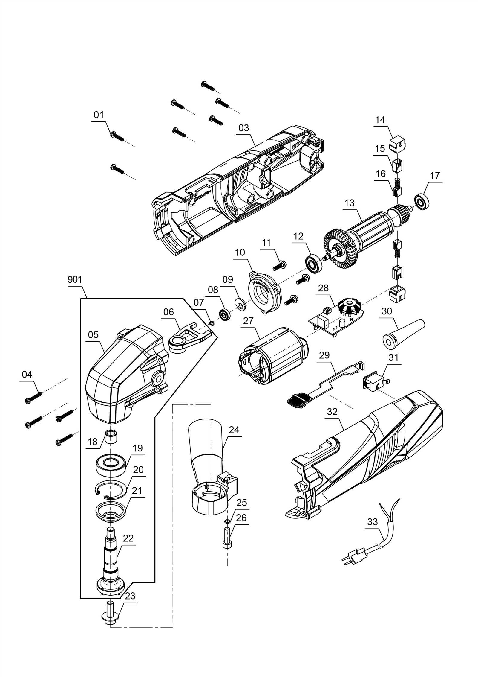 fein multimaster parts diagram