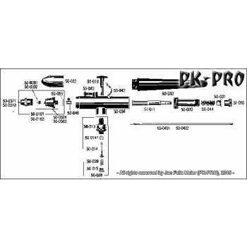 badger airbrush parts diagram