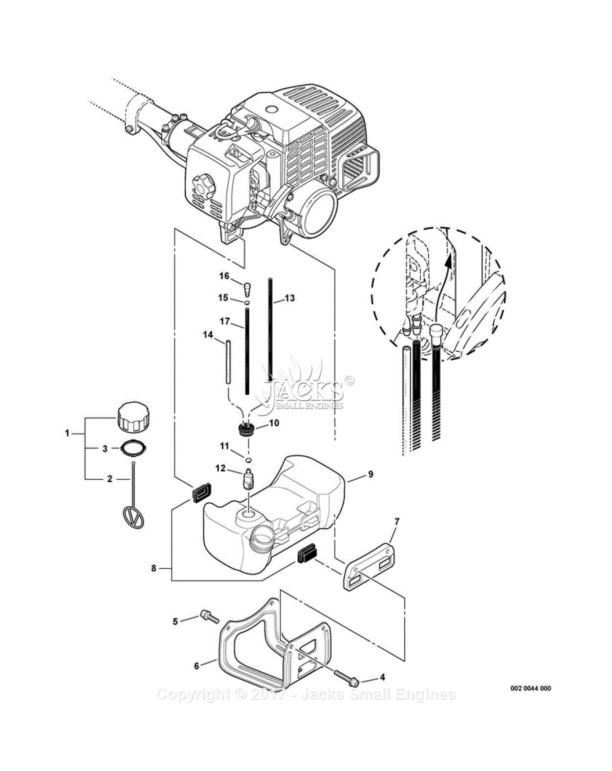 echo trimmer parts diagram