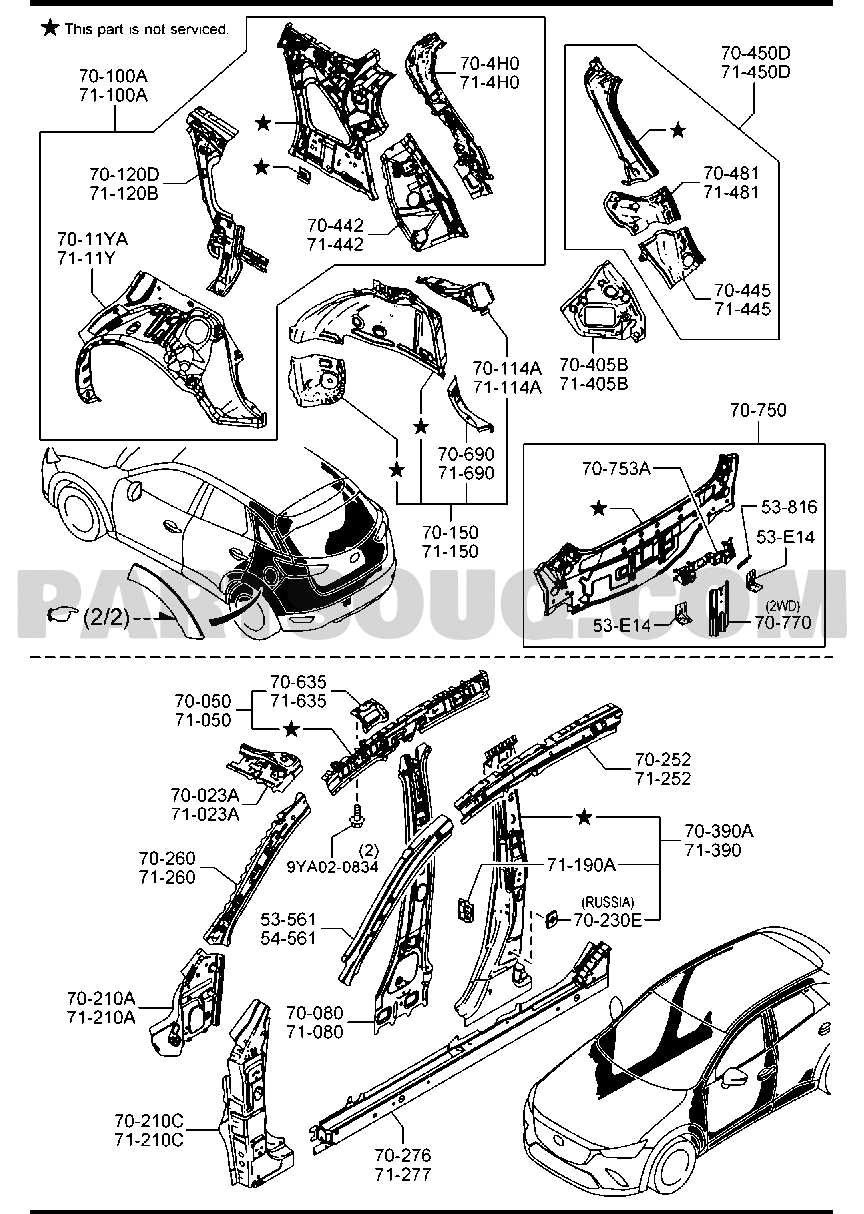 mazda cx 3 parts diagram