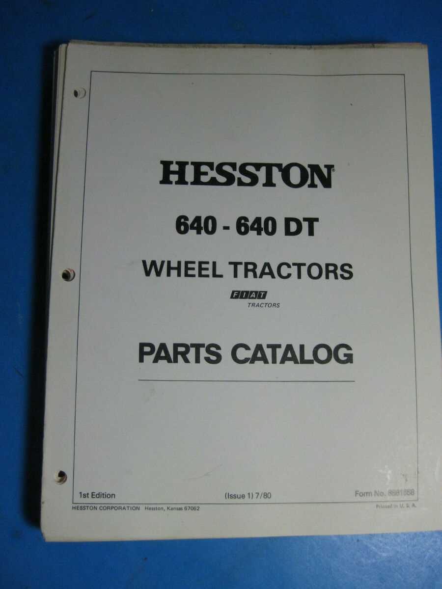 john deere 640 loader parts diagram