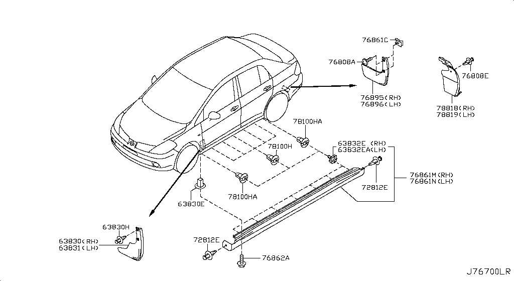 2003 toyota corolla body parts diagram