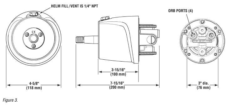 baystar hydraulic steering parts diagram