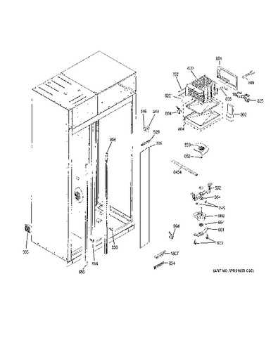 ge cafe refrigerator parts diagram