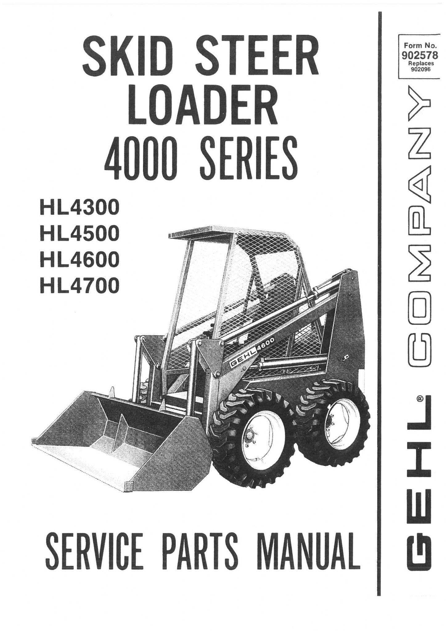 gehl skid steer parts diagram