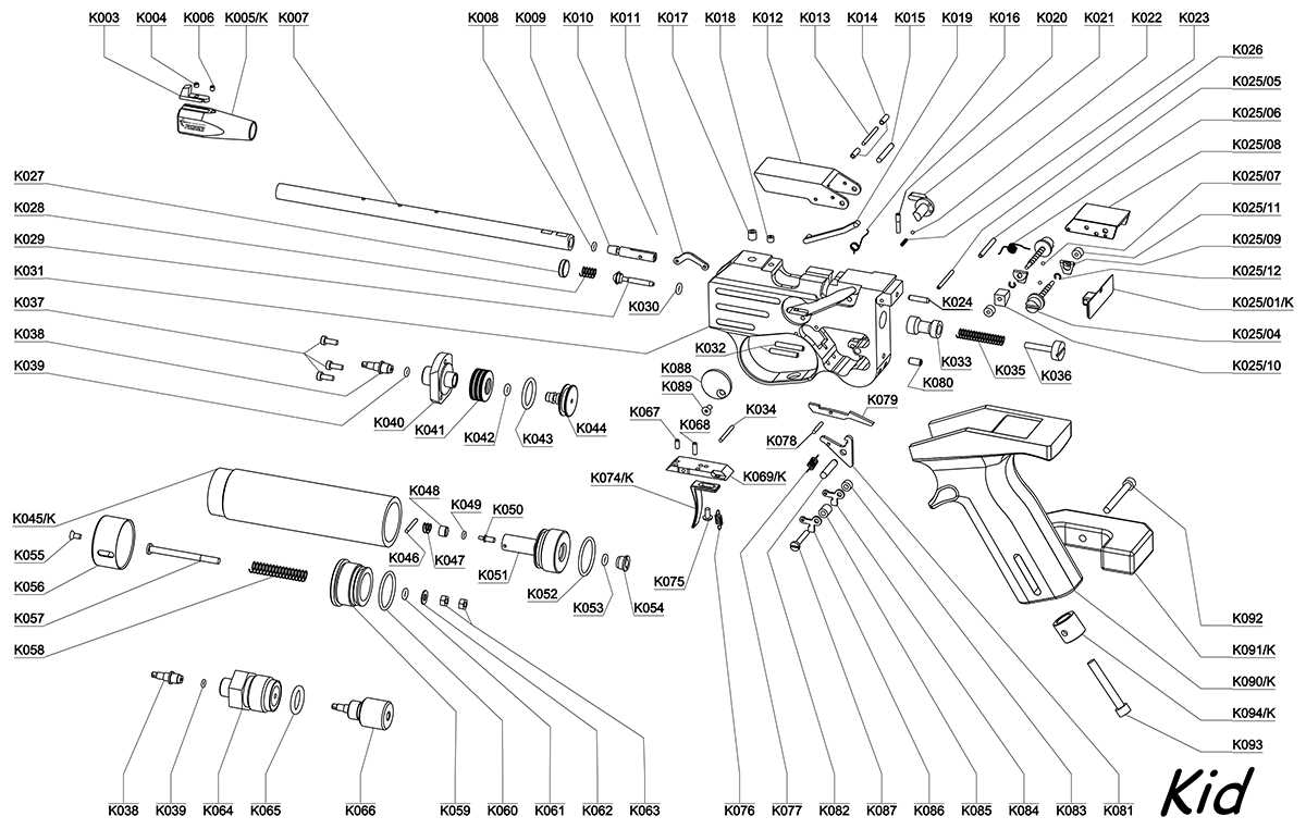 hi capa parts diagram