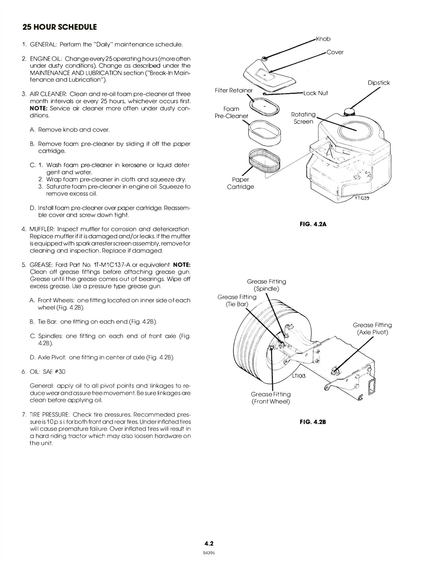 ford yt16 parts diagram